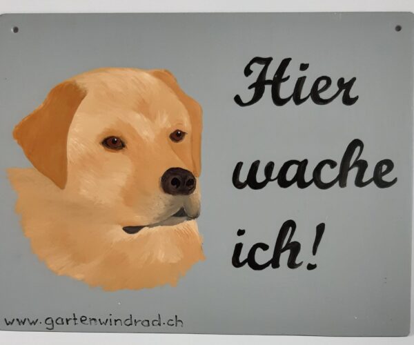 Labrador Türschild